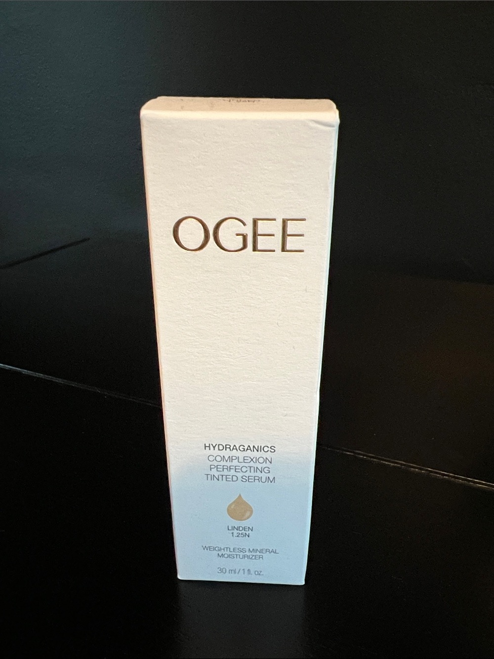 OGEE Hydraganics Complexion Perfecting Tinted Serum. Linden 1.25N. NEW IN BOX